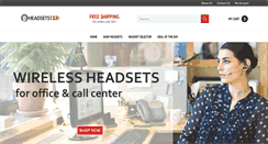 Desktop Screenshot of headsets123.com